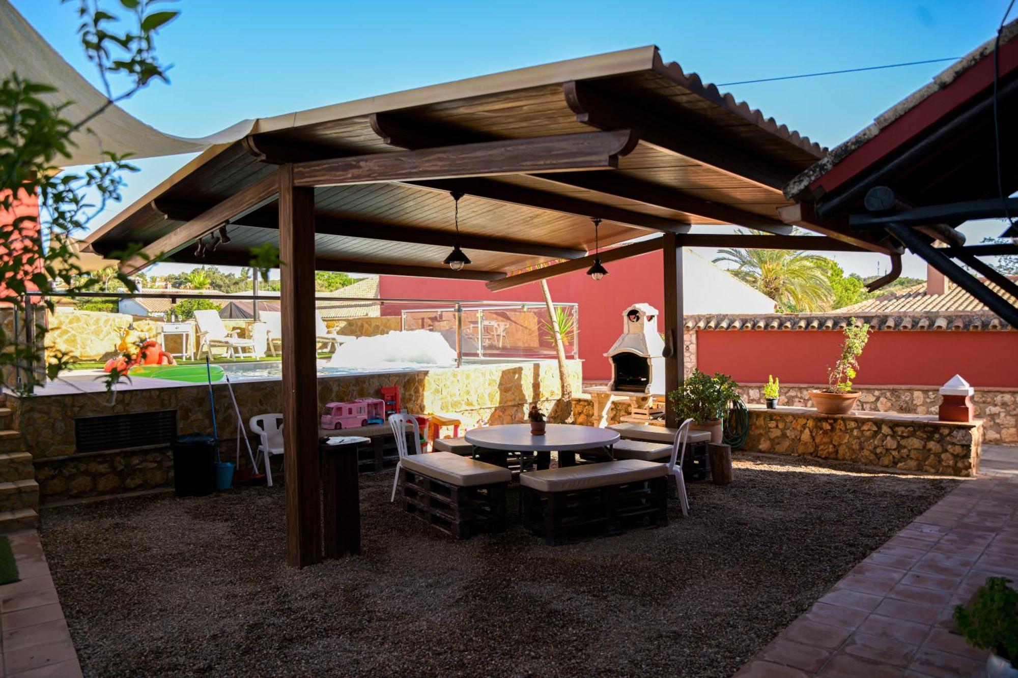 Casa Rural La Encina 오르나추엘로스 외부 사진